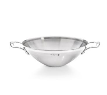 DE BUYER MINERAL WOK 2 RUČKE INDUKCIJSKI 32cm