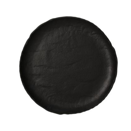 DINNER PLATE CM 29 - VULCANIA   BLACK